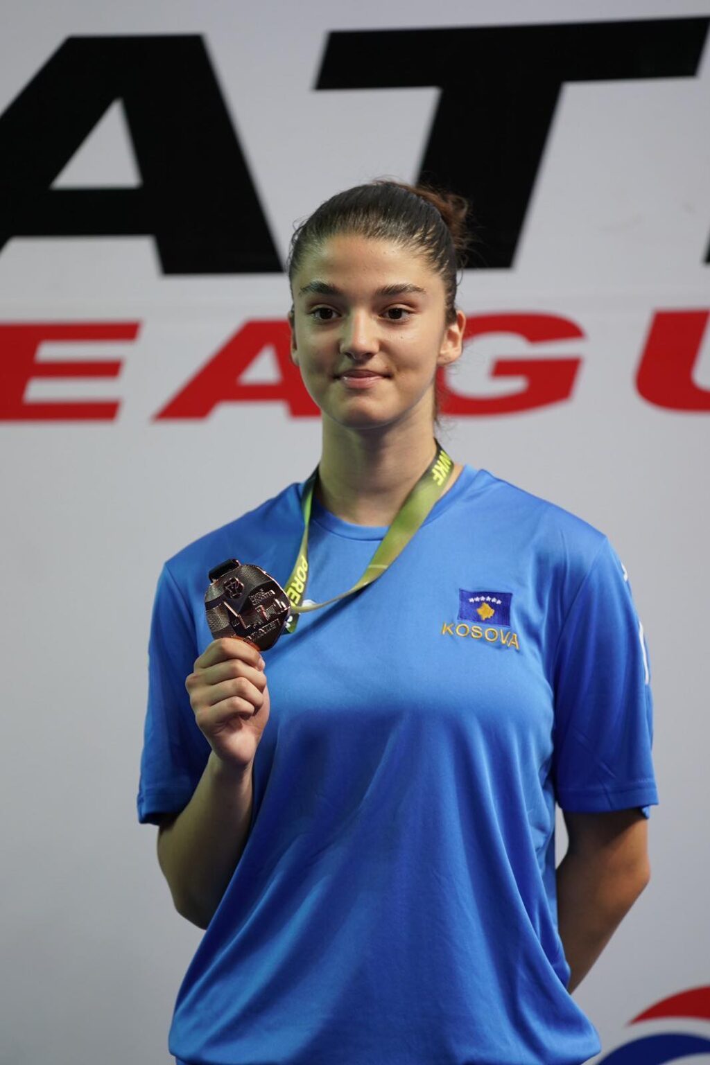 Lanika Rexhepi ngjitet në podium në Kroaci, Fiton medalje të bronztë në Ligën e të Rinjve