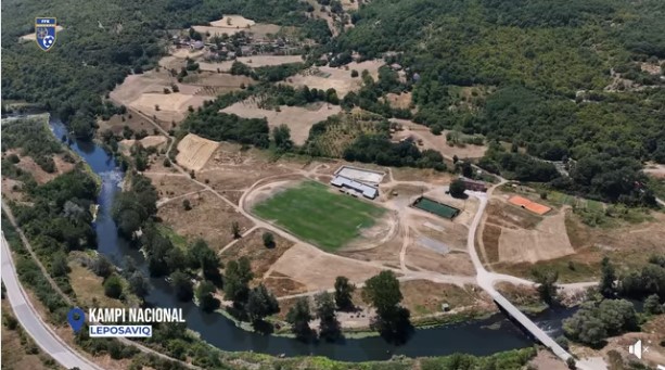 FFK njofton përfundimin e fazës së parë të punimeve në Kampin Nacional në Leposaviq