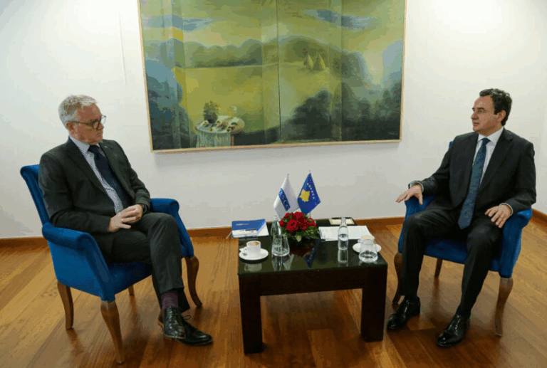 Takim i Kurtit me kreun e OSBE-së në Kosovë, McGurk: Bashkëpunimi vazhdon për forcimin e demokracisë