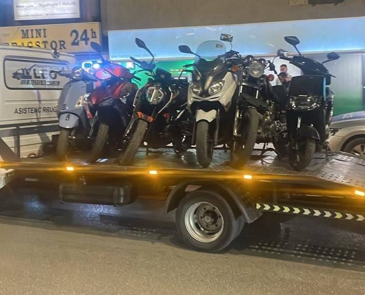 Sekuestrohen 73 motoçikleta nё Prishtinë
