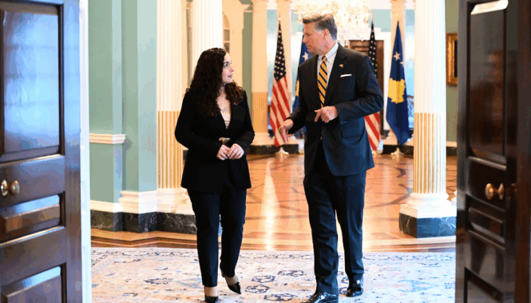 Osmani takon Landau: Kosova mbetet partnere e palëkundur e SHBA-së, në frymën e vizionit të Presidentit Trump