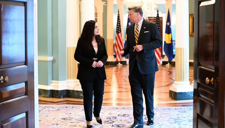 Osmani takon Landau: Kosova mbetet partnere e palëkundur e SHBA-së, në frymën e vizionit të Presidentit Trump