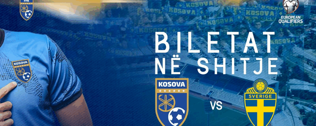 FFK njofton se kanë dalur në shitje biletat për ndeshjen Kosovë-Suedi