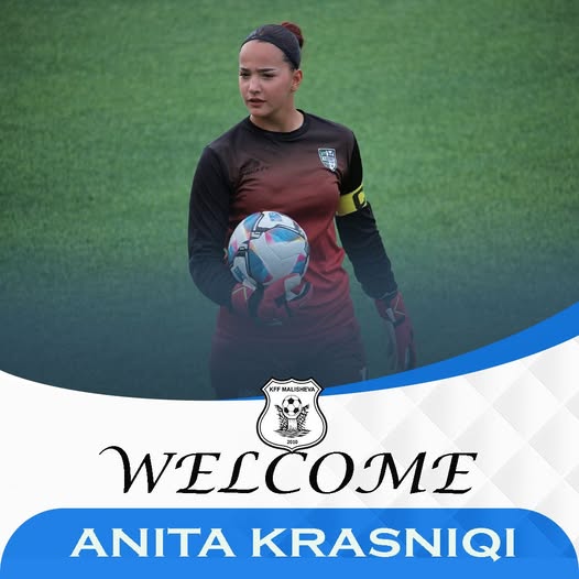 Klubi i Futbollit të Femrave Malisheva njofton se ka trasnferuar portieren e KFF 16 Qershori, Anita Krasniqin