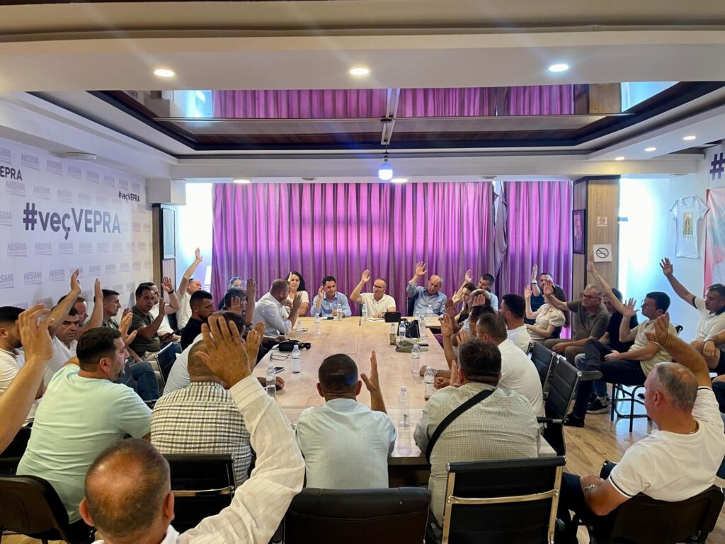 Nisma Socialdemokrate në Malishevë miraton listën e kandidatëve për Asamblenë Komunale.