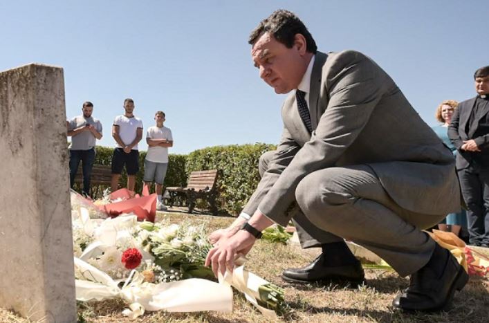 Sot vendoset gurthemeli i memorialit për policët e rënë në detyrë