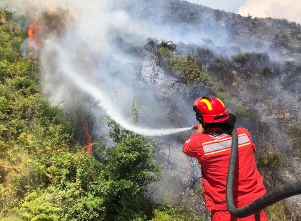 Në territorin e Maqedonisë janë regjistruar 23 zjarre në ambiente të hapura