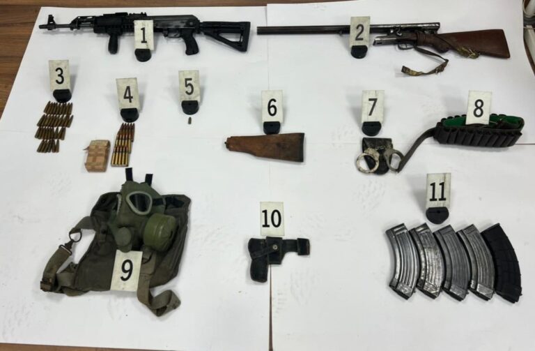 Operacion në Veri – konfiskohen armë dhe municion
