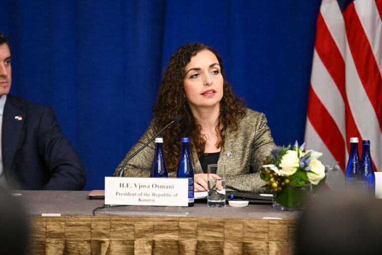 Presidentja Osmani merr pjesë në panel të organizuar nga Qeveria amerikane