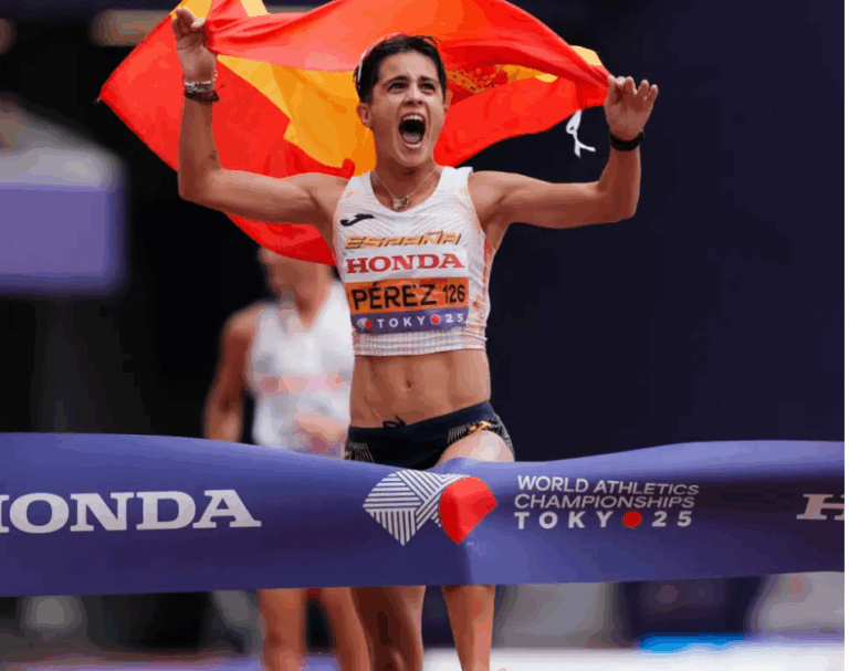 Maria Perez, kampione e madhe në Tokio