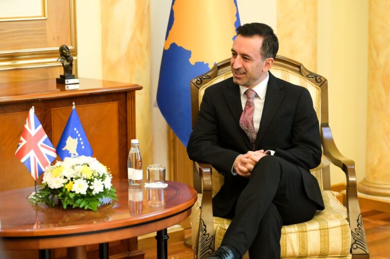 Kryeparlamentari Basha pret në takim ambasadorin britanik