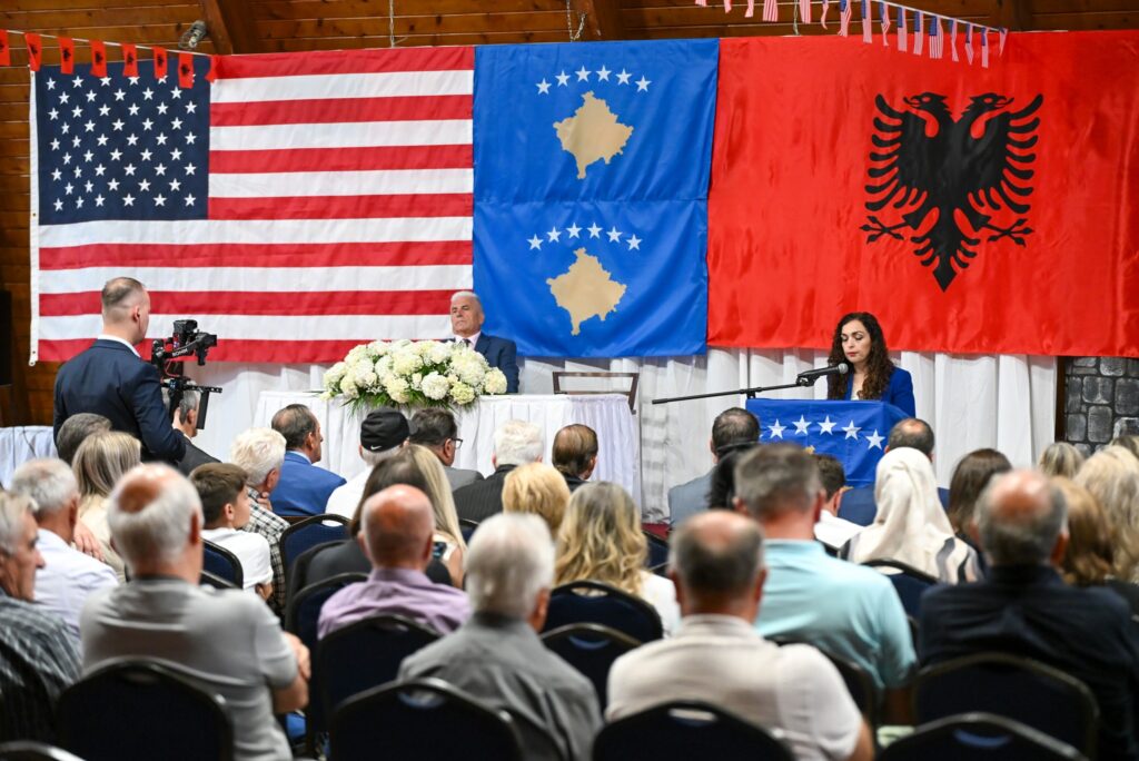 Presidentja Osmani në SHBA