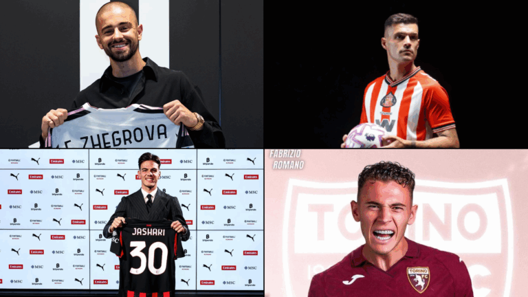 Mbyllet afati kalimtar veror në futboll, këto janë levizjet e futbollistëve shqiptarë