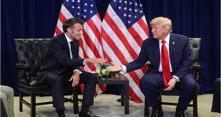 Macron: Trump ta ndalë luftën në Gazë nëse dëshiron ta fitojë Nobelin