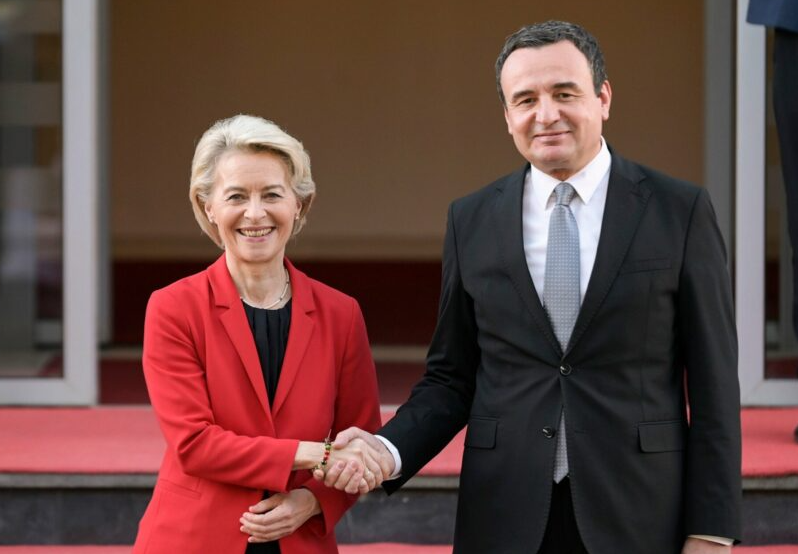 Ursula von der Leyen takon Kurtin në Kuvend