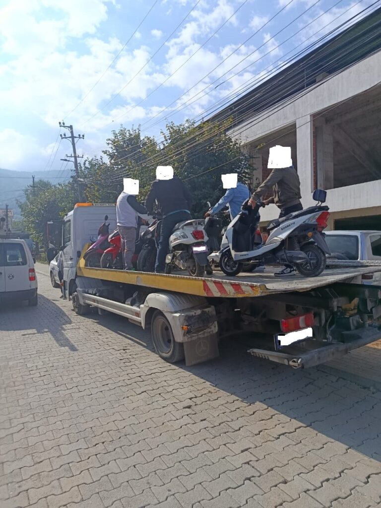 Sekuestrohen 7 motoçikleta në afërsi të shkollave