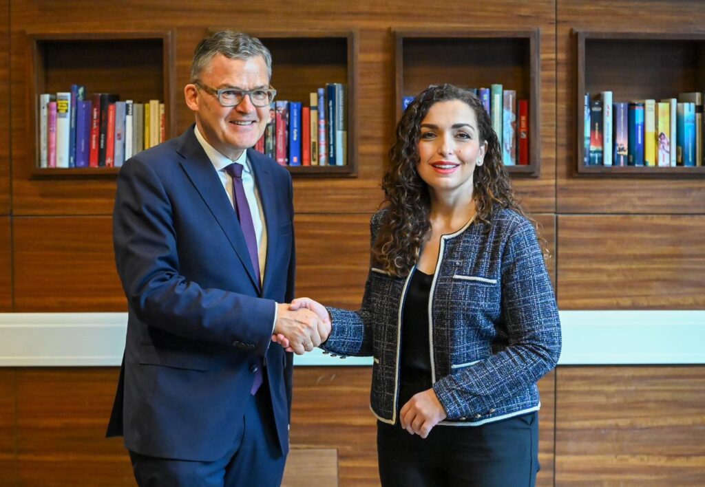 Osmani zhvillon takime me përfaqësues gjermanë për bashkëpunim dypalësh