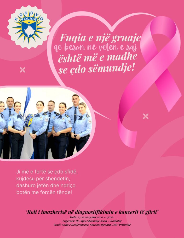 “Tetori Rozë” në Policinë e Kosovës, mesazh fuqie për çdo grua