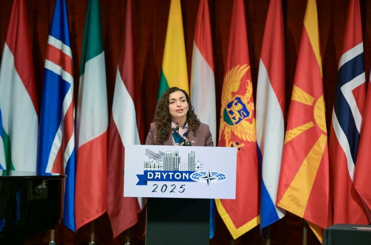 Osmani në Slloveni, në Asamblenë Parlamentare të NATO-s