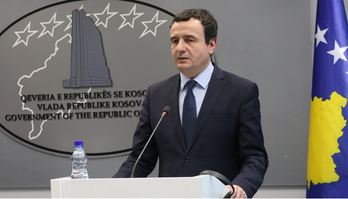 Kurti mban konferencë për media në orën 17:00