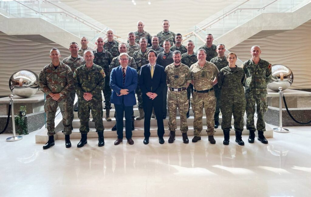 Oficerë të FSK-së, pjesë e trajnimit “Export Join Operation Plan” me vendet e Ballkanit Perëndimorë