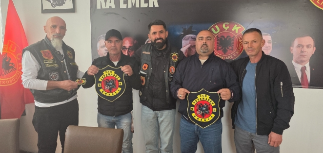 Demir Likaj i bashkohet Motoklubit të Veteranëve të UÇK-së në Klinë