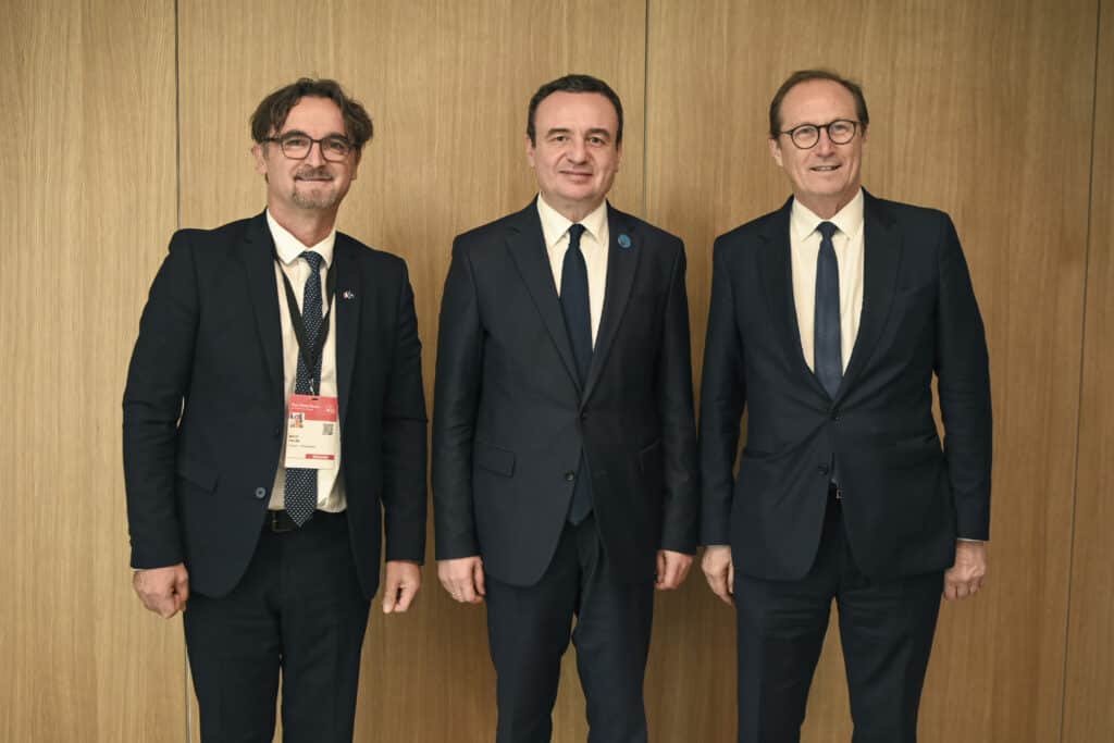 Kryeministri Kurti u takua me Kryetarin e Komisionit për Punë të Jashtme në Asamblenë Kombëtare të Francës, Bruno Fuchs