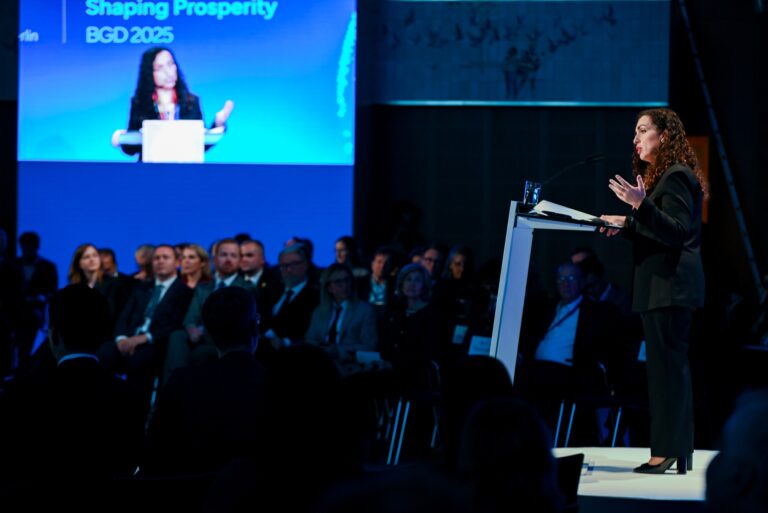 Osmani në Berlin Global Dialogue: Kosova qëndron krah për krah me Ukrainën