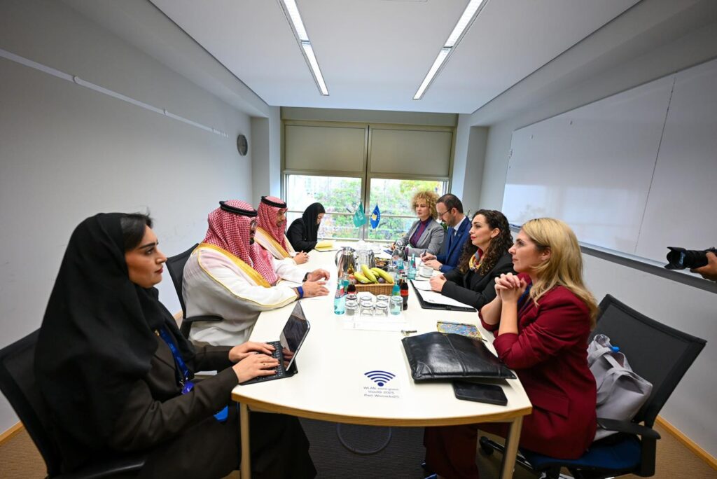 Presidentja Osmani takoi Ministrin e Ekonomisë dhe Planifikimit të Arabisë Saudite