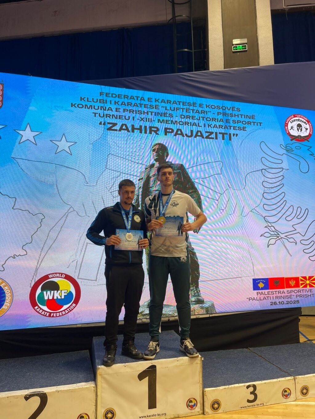Klubi i Karatesë ‘’Policia e Kosovës’’ siguron medaljen e Argjendtë në kategorinë Senior +84 kg