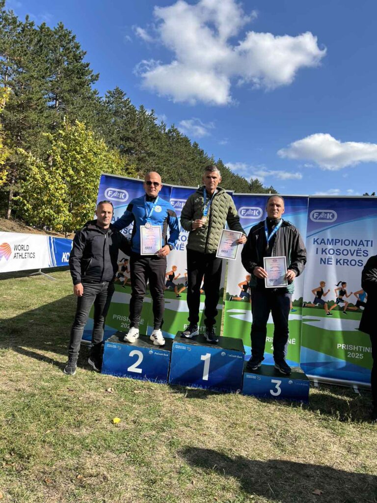 Klubi i atletikës ”Policia e Kosovës”, fiton dy medaljeve në Kros