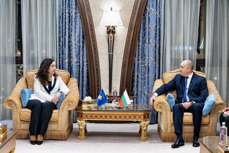 Osmani takon Presidentin e Bullgarisë