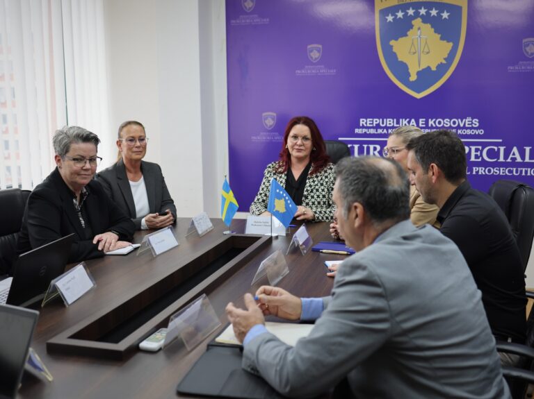 Prokuroria Speciale dhe Prokuroria e Suedisë thellojnë bashkëpunimin në luftën kundër krimit të organizuar