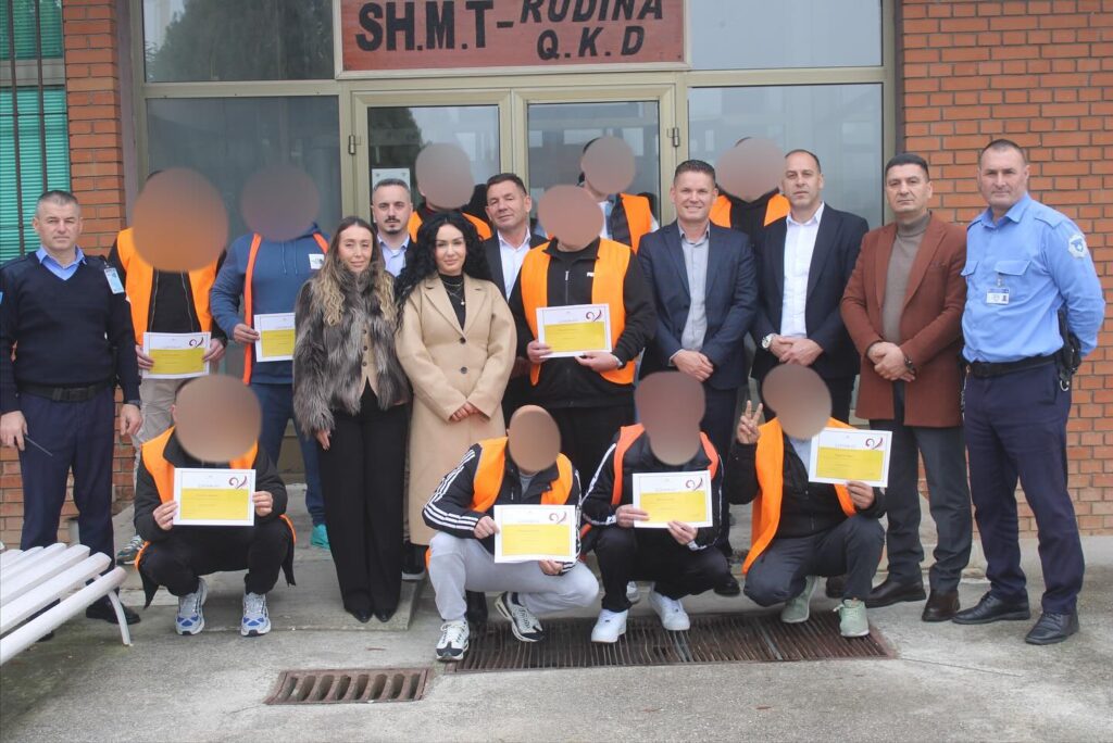Programi i Vendimmarrjes Sociale, certifikohen 10 të dënuar në burgun e Dubravës