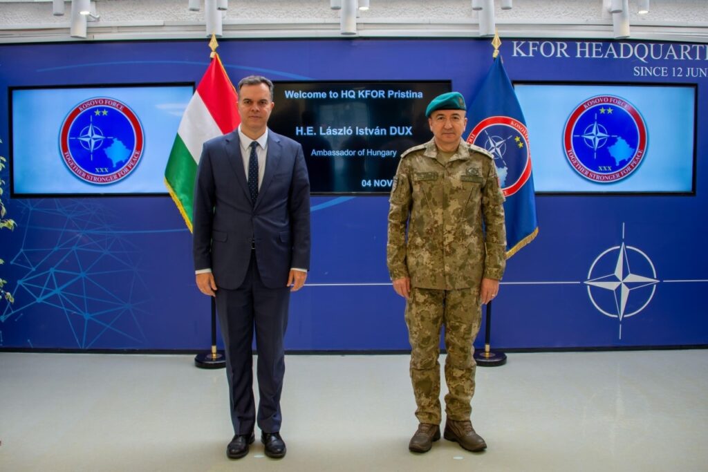 Uluta ş ka pritur sot ambasadorin e Hungarisë në Kosovë László István Dux