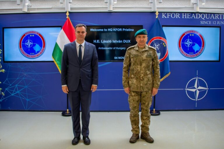 Uluta ş ka pritur sot ambasadorin e Hungarisë në Kosovë László István Dux