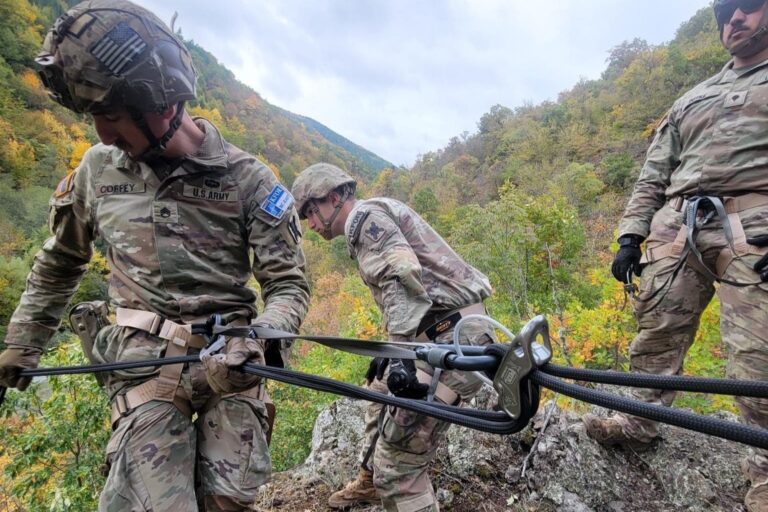 KFOR dhe NATO së bashku me ushtarët amerikanë dhe gjerman zhvilluan stërvitje ushtarake