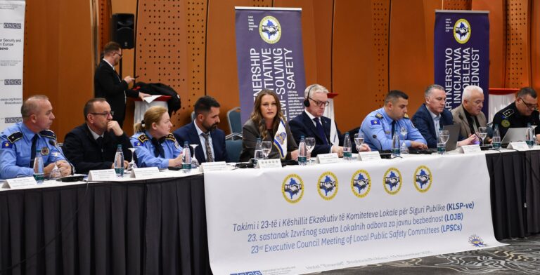 U mbajt takimi i Këshillit Ekzekutiv të Komiteteve Lokale për Siguri Publike