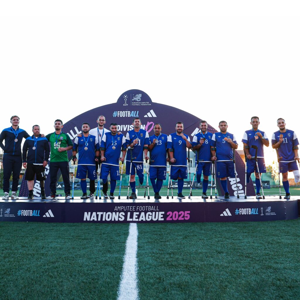 Kosova stoliset me medalje të bronztë në Nations League Amputee – Divisioni D