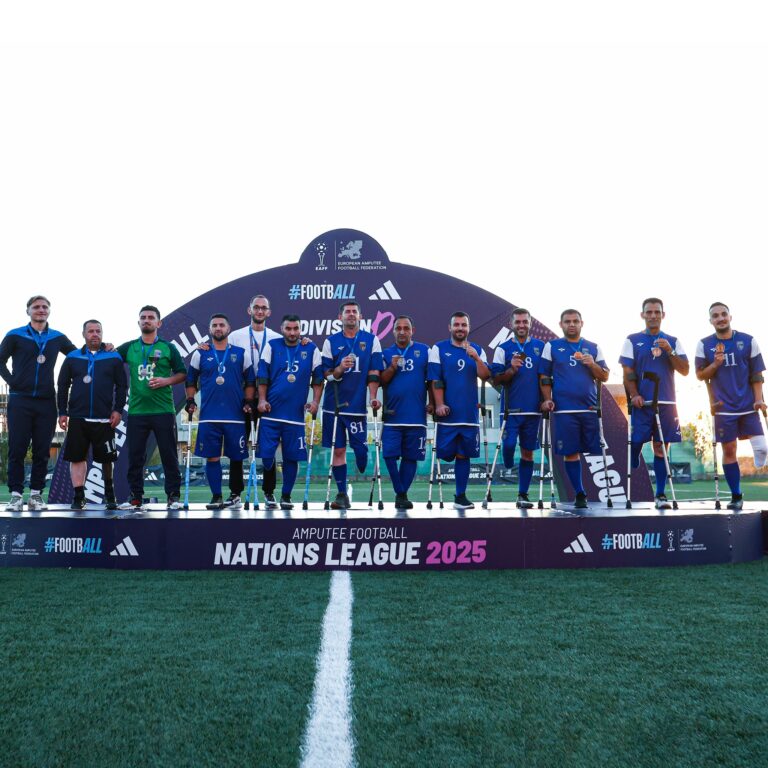 Kosova stoliset me medalje të bronztë në Nations League Amputee – Divisioni D