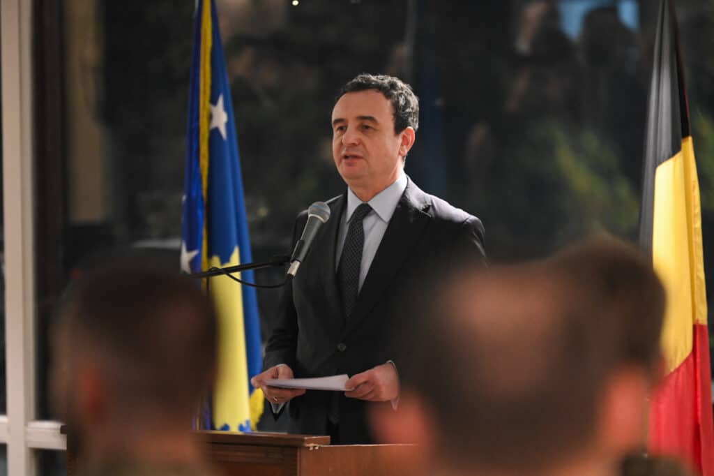 Kryeministri Kurti mori pjesë në pritjen e organizuar nga Ambasada e Mbretërisë së Belgjikës për Ditën e Mbretit