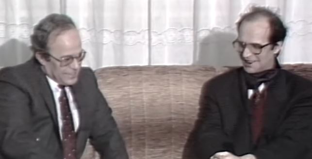 Rama me videokartolinë që tregon rrugëtimin e Fatos Nanos, në pamje edhe Rugova