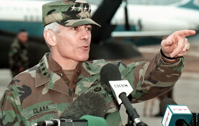 Wesley Clark dëshmon më 17 nëntorit në Hagë
