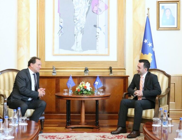 Basha takon përfaqësuesin e Komisionit Evropian