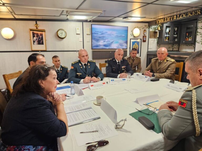 Zëvendëskomandanti i FSK-së merr pjesë në takimin për siguri dhe mbrojtje të Mbretërisë së Bashkuar me udhëheqësit ushtarakë të Ballkanit Perëndimor