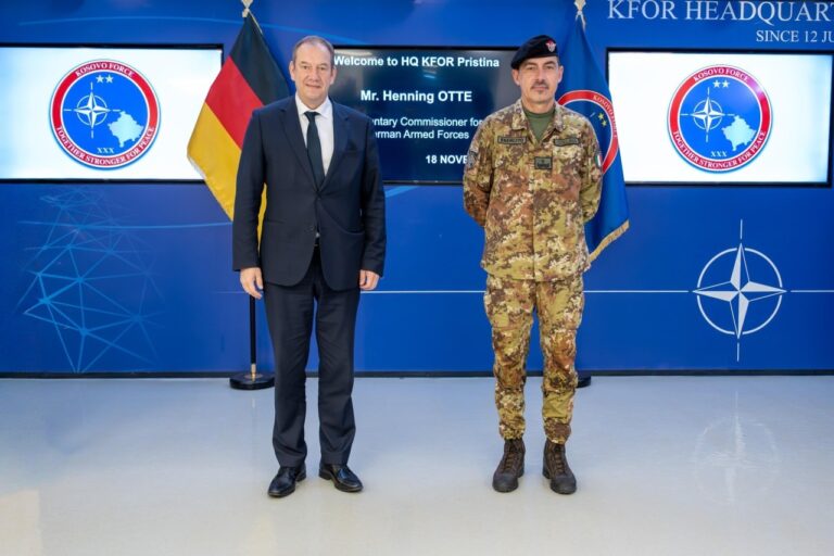 Gjenerali Collina takon delegacionin gjerman në KFOR