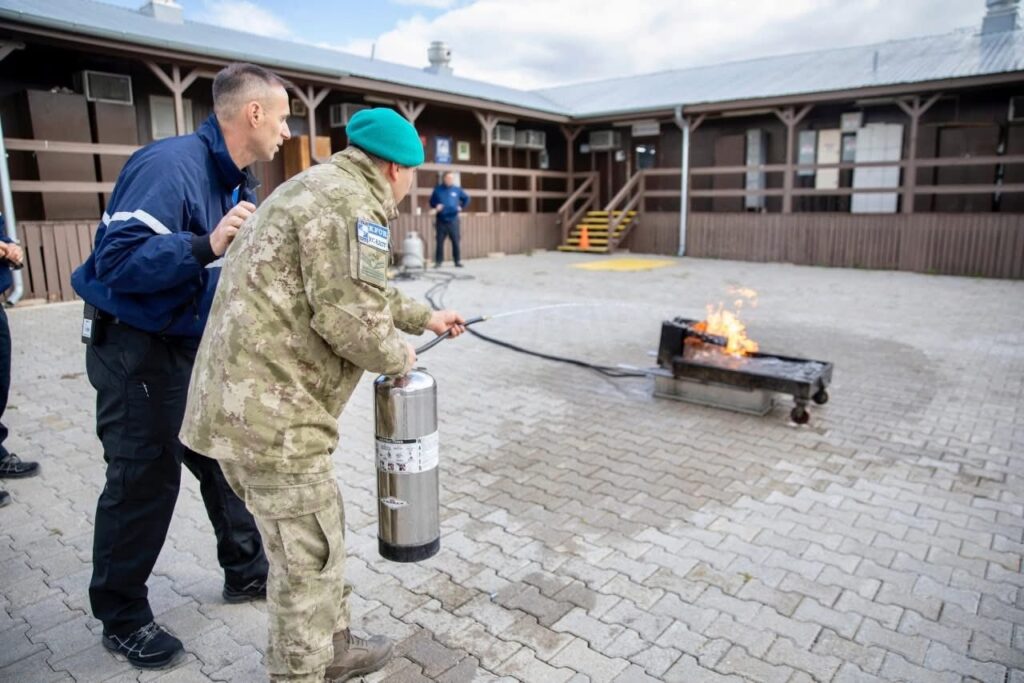 Java e Parandalimit të Zjarrit në Kampin Bondsteel