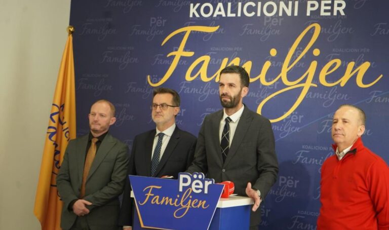 Koalicioni për Familjen nesër vendos nëse do të bëj koalicion me PDK-në
