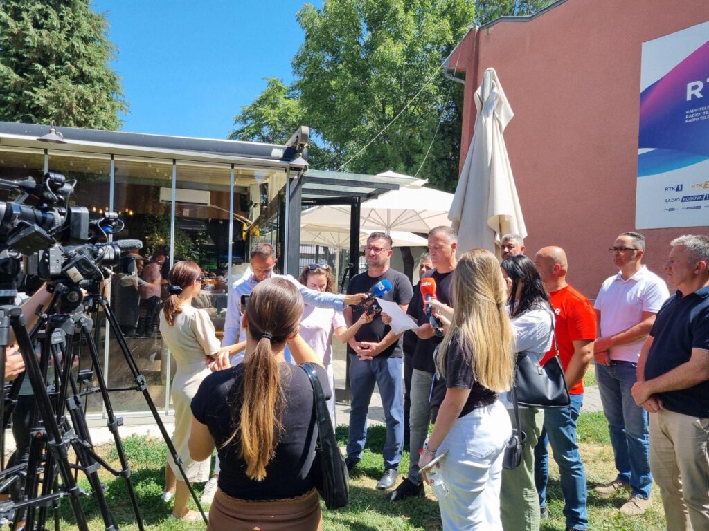 SPERTK proteston sot para hyrjes së Kanalit të Parë të RTK-së