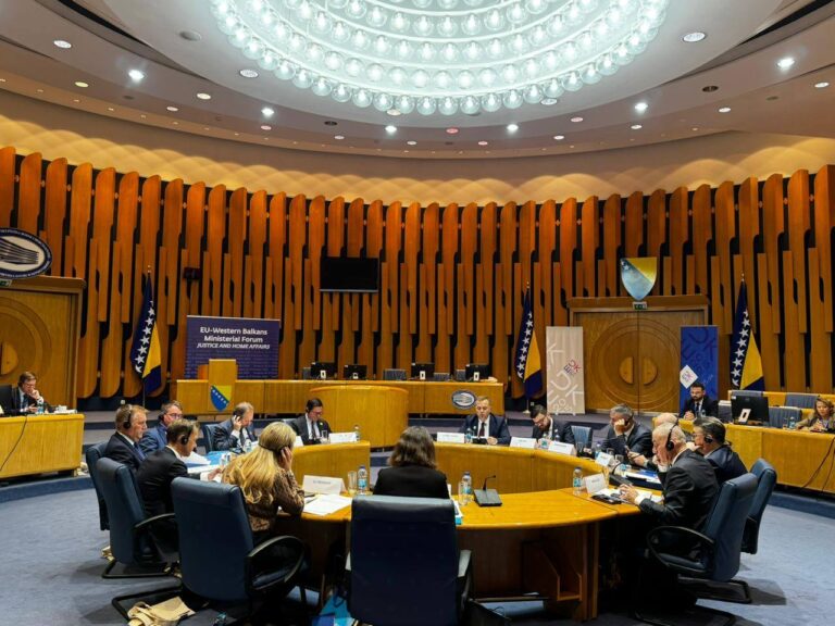 U.d.Ministri i Drejtësisë, po merr pjesë në “EU–Western Balkans Ministerial Forum on Justice and Home Affairs”
